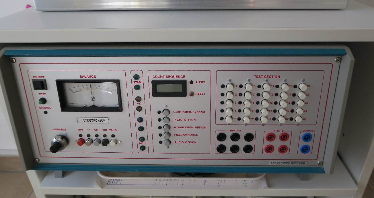 Lykotronic und Farbentherapie